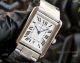 V9 Factory Faux Cartier Tank Automatic Mens Watch Stainless Steel With White Dial (4)_th.jpg